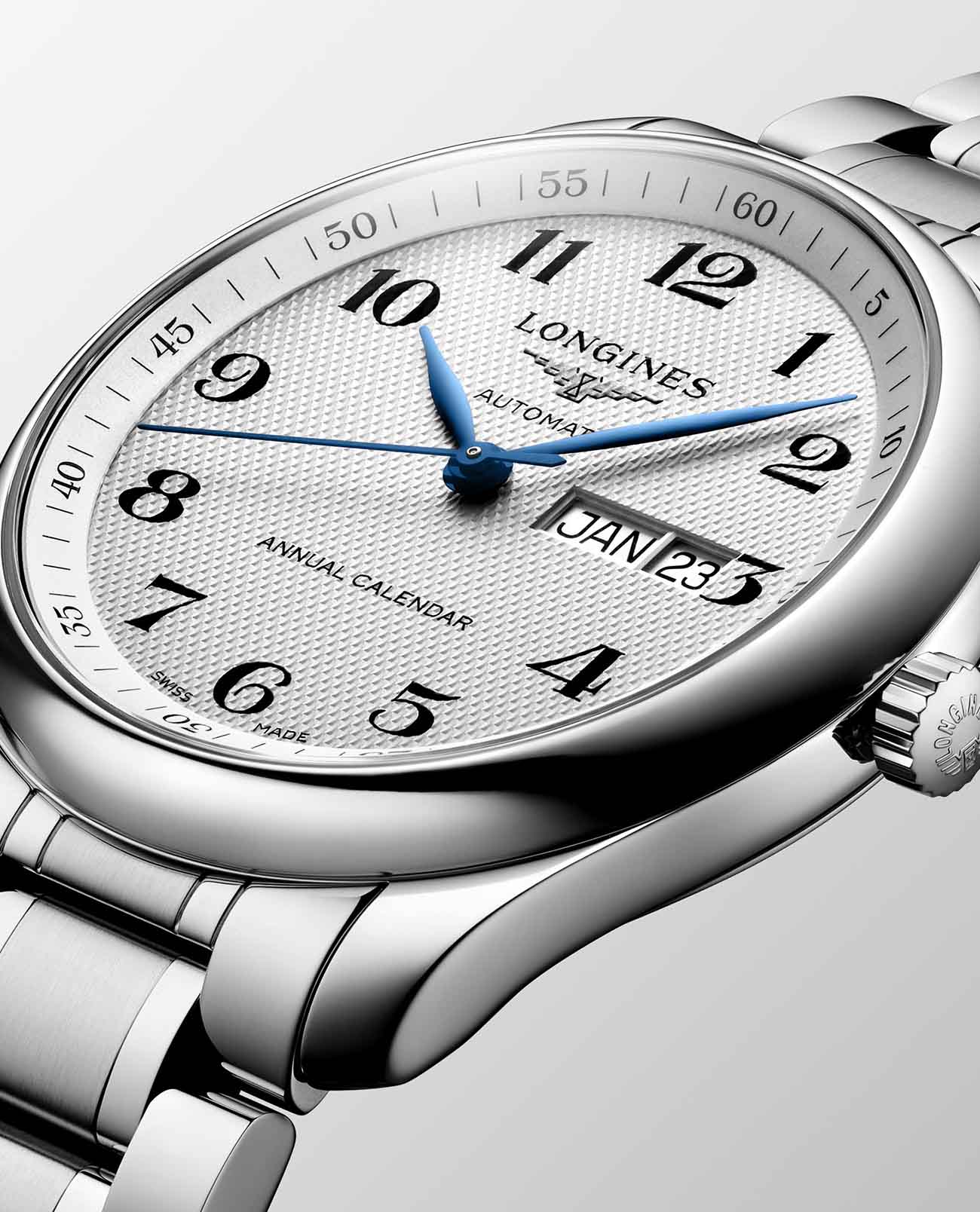 Оригинальные часы Longines Longines Master Collection L2.910.4.78.6 механические калибр механизма l897 общий вид